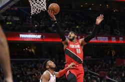 开云体育APP下载-奇才对阵开拓者，克莱冠军级表现