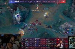 -TES横扫T1，Canyon团战一打五小组赛2:0（釜山）