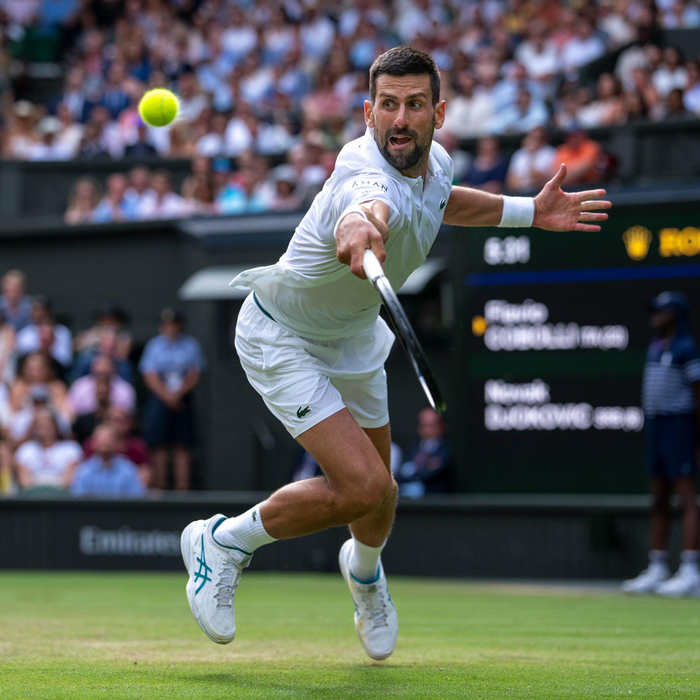 温网鏖战拉沃尔杯,德约科维奇高光表现 温网鏖战拉沃尔杯,德约科维奇高光表现